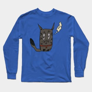 Relax Cat Pew Pew Long Sleeve T-Shirt